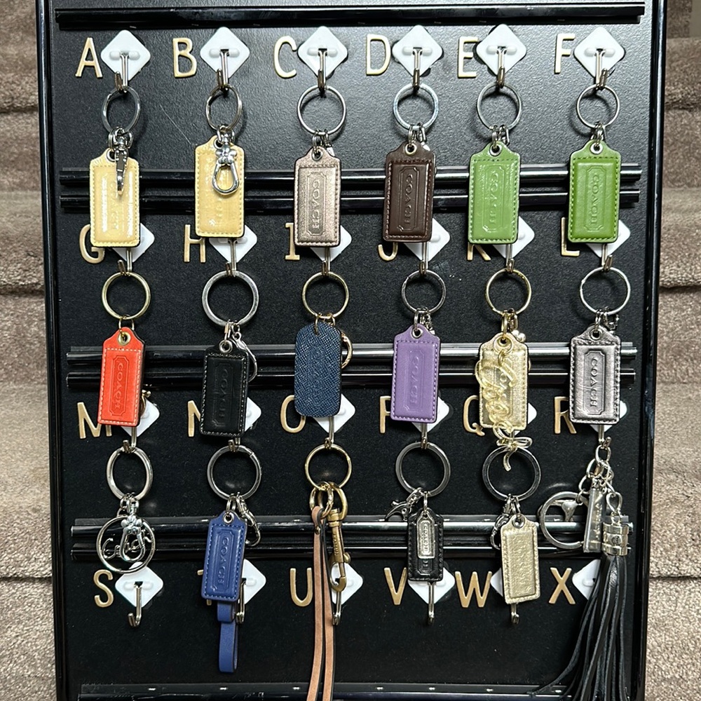 COACH Keyrings with Lobster Clasp